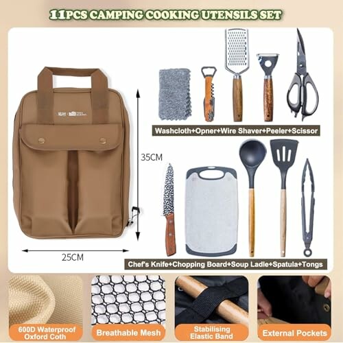 Sadodo Camping Küchenhelfer Set