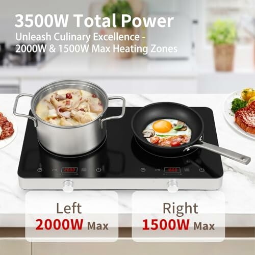 Cooktron Induktionskochfeld 2 Platten