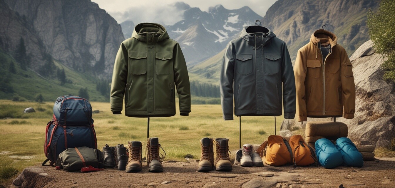 Outdoor clothing for camping